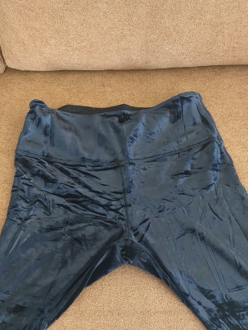 Athleta Elation Ultra High Rise Velvet Legging Medium - Picture 4 of 7